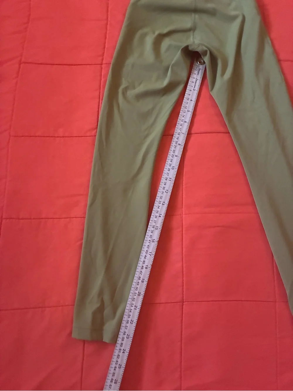 Lululemon Leggings Womens 2 Green High Rise Athletic Activewear Gym